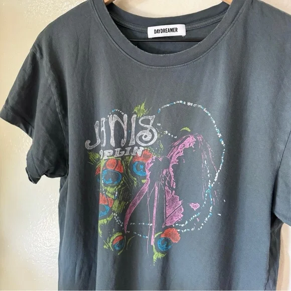 Daydreamer | Janis Joplin Peacock Tour Tee - Picture 3 of 5